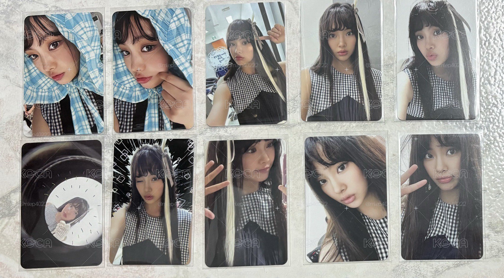 NewJeans 2025年曆小卡