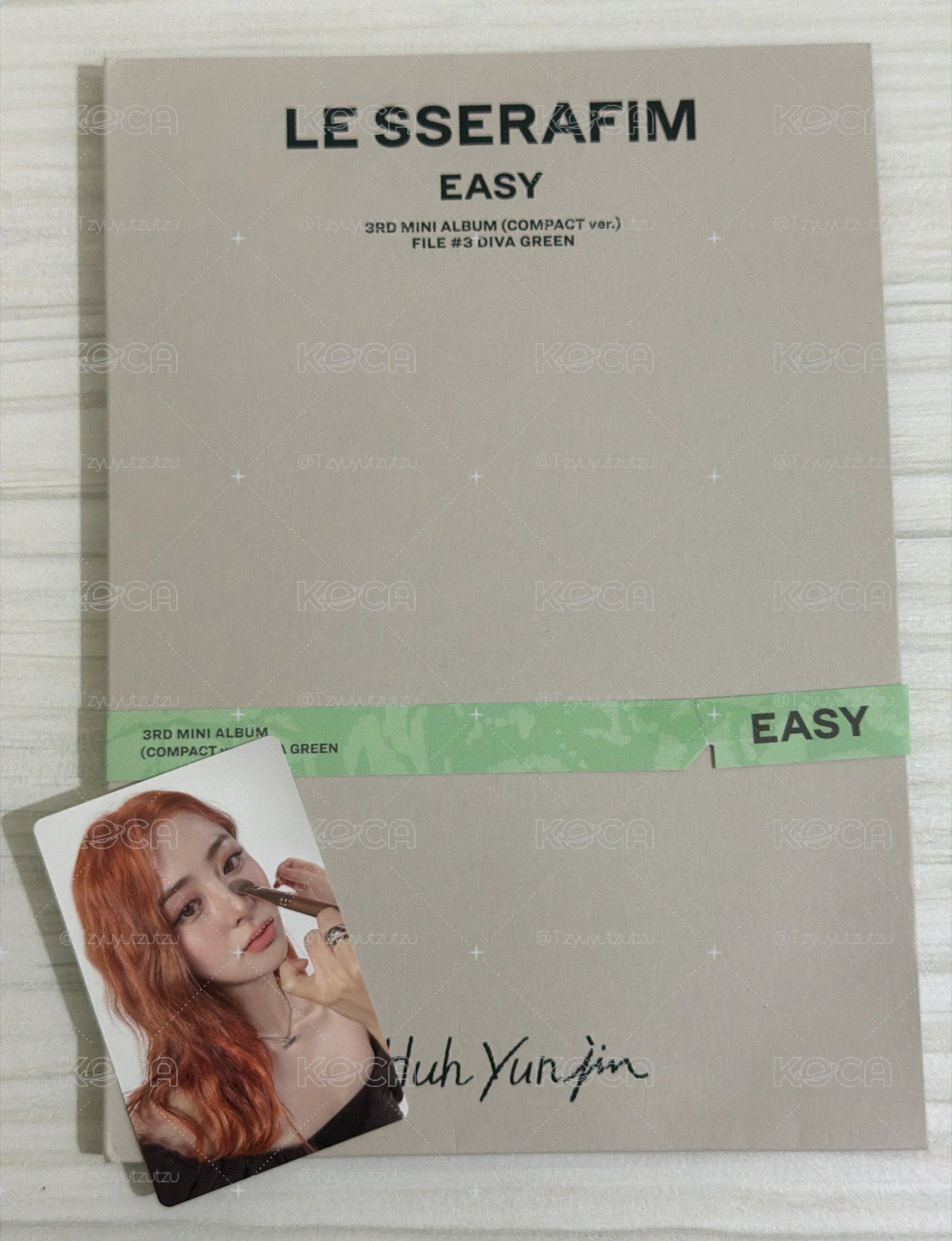 le sserafim EASY 允單封 已拆全專