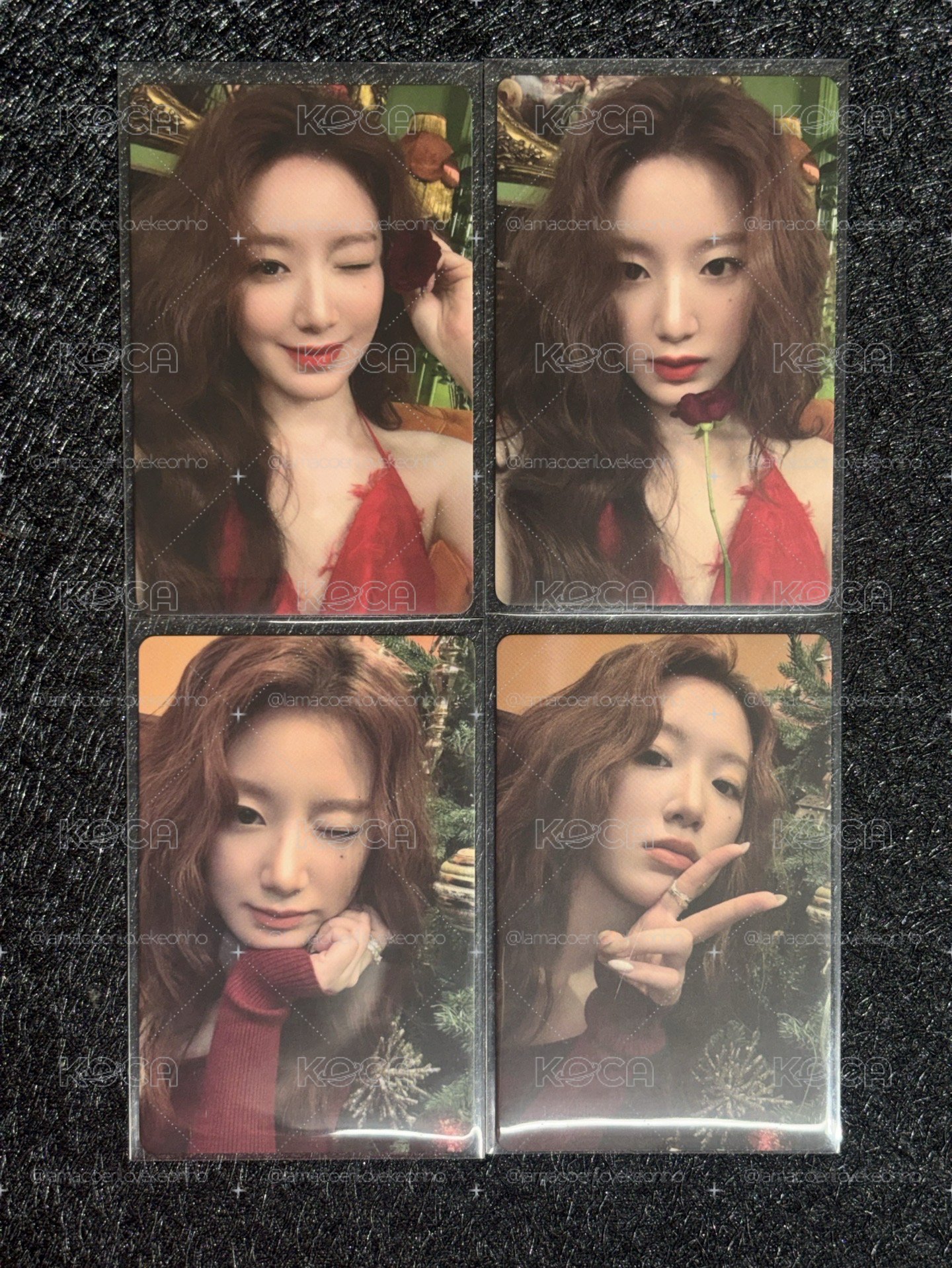 i-dle 舒華 追花 雜誌卡 