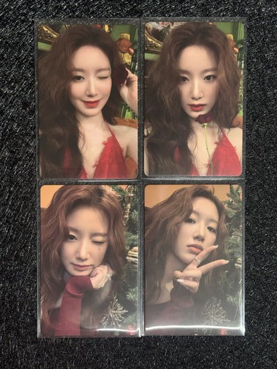 i-dle 舒華 追花 雜誌卡 