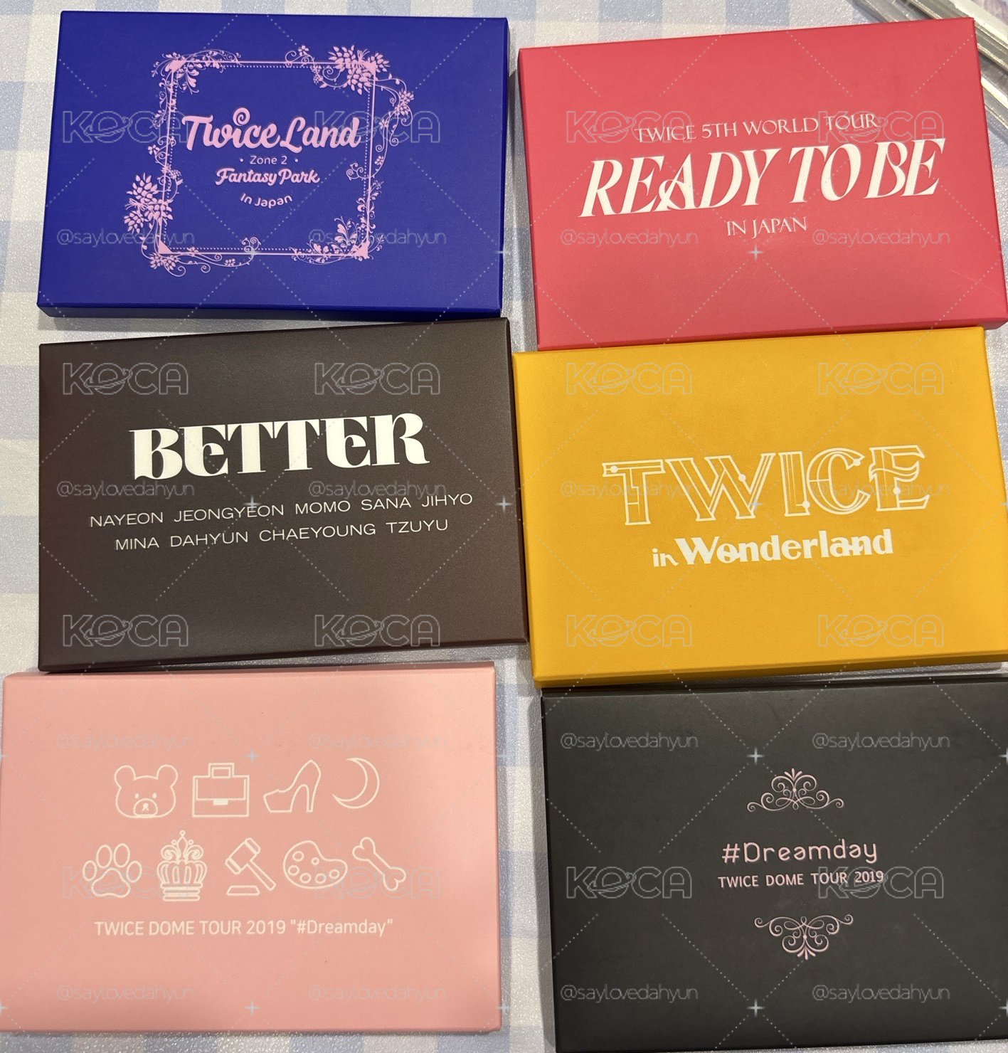五巡 二巡 twiceinwonderland套卡組