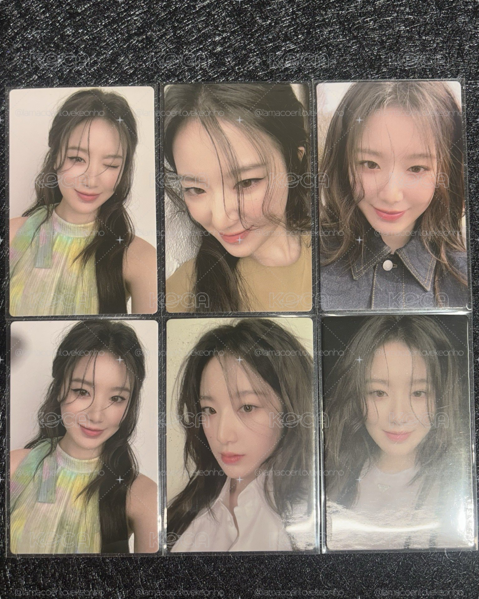 i-dle 舒華 CHIC 雜誌卡 