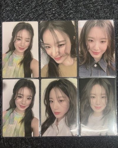 i-dle 舒華 CHIC 雜誌卡 