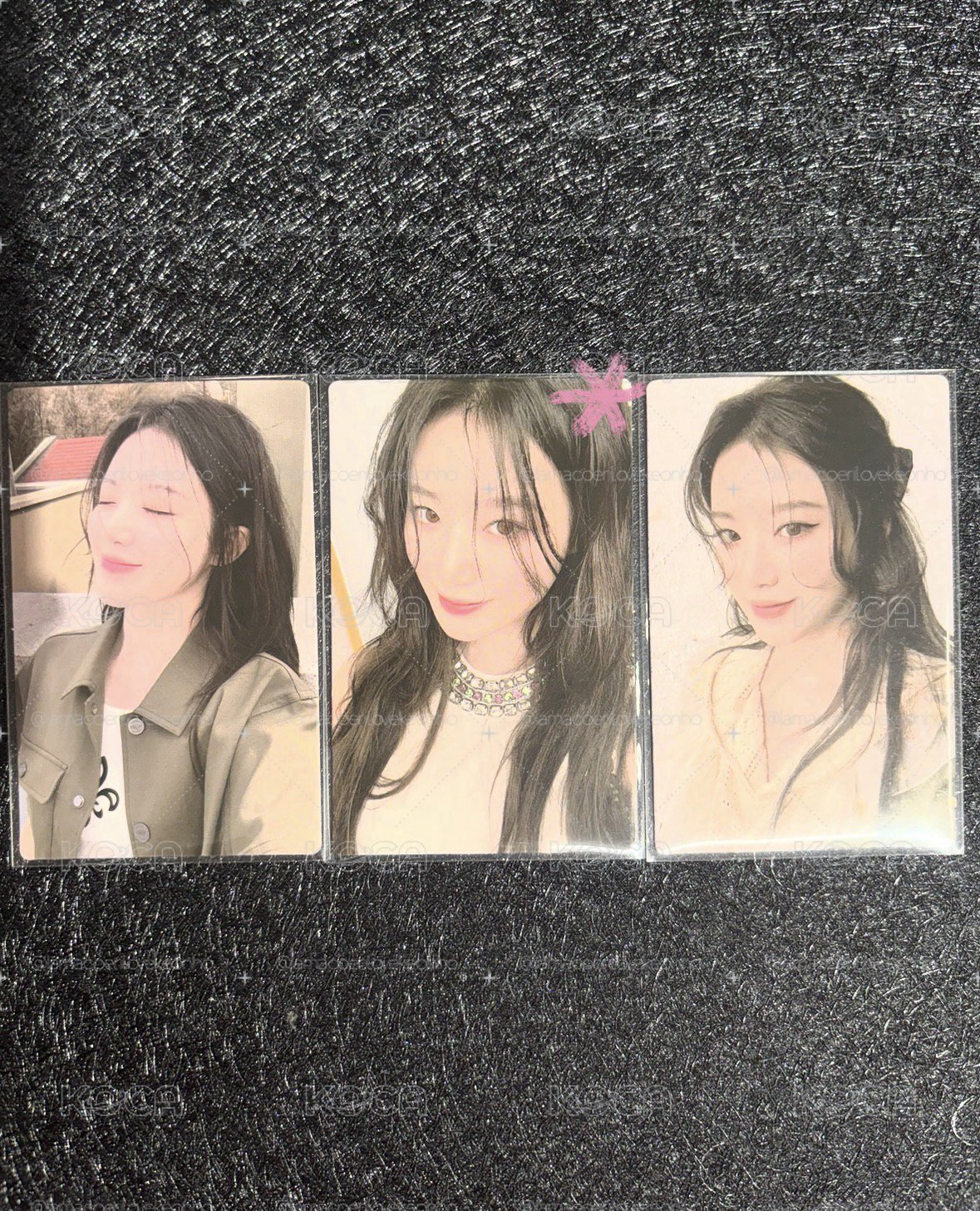 i-dle 舒華 CHIC 雜誌卡 