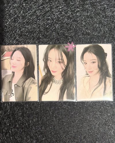 i-dle 舒華 CHIC 雜誌卡 