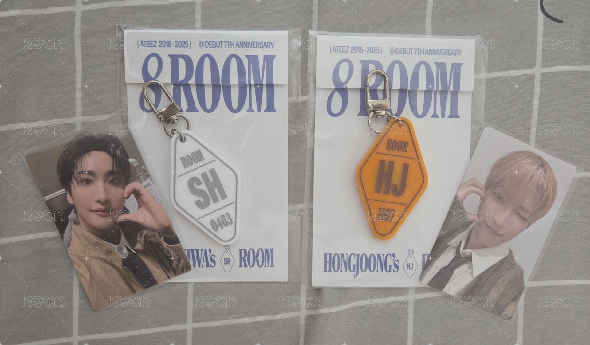 8room鑰匙圈星