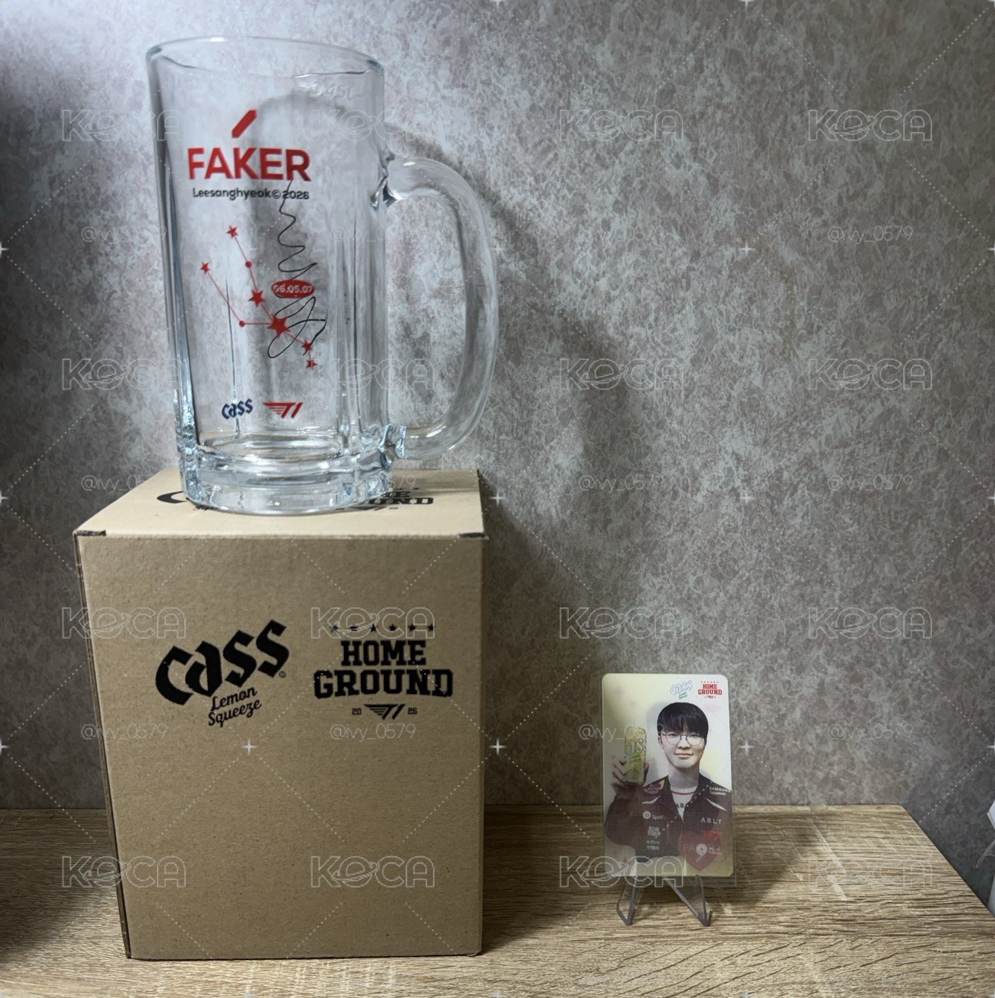 Cass 2.0 Faker 玻璃杯+卡