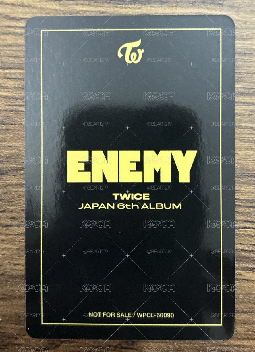 子瑜💙ENEMY OJ盤專卡