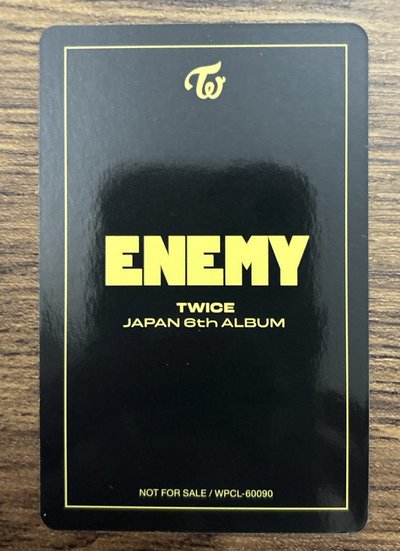 子瑜💙ENEMY OJ盤專卡