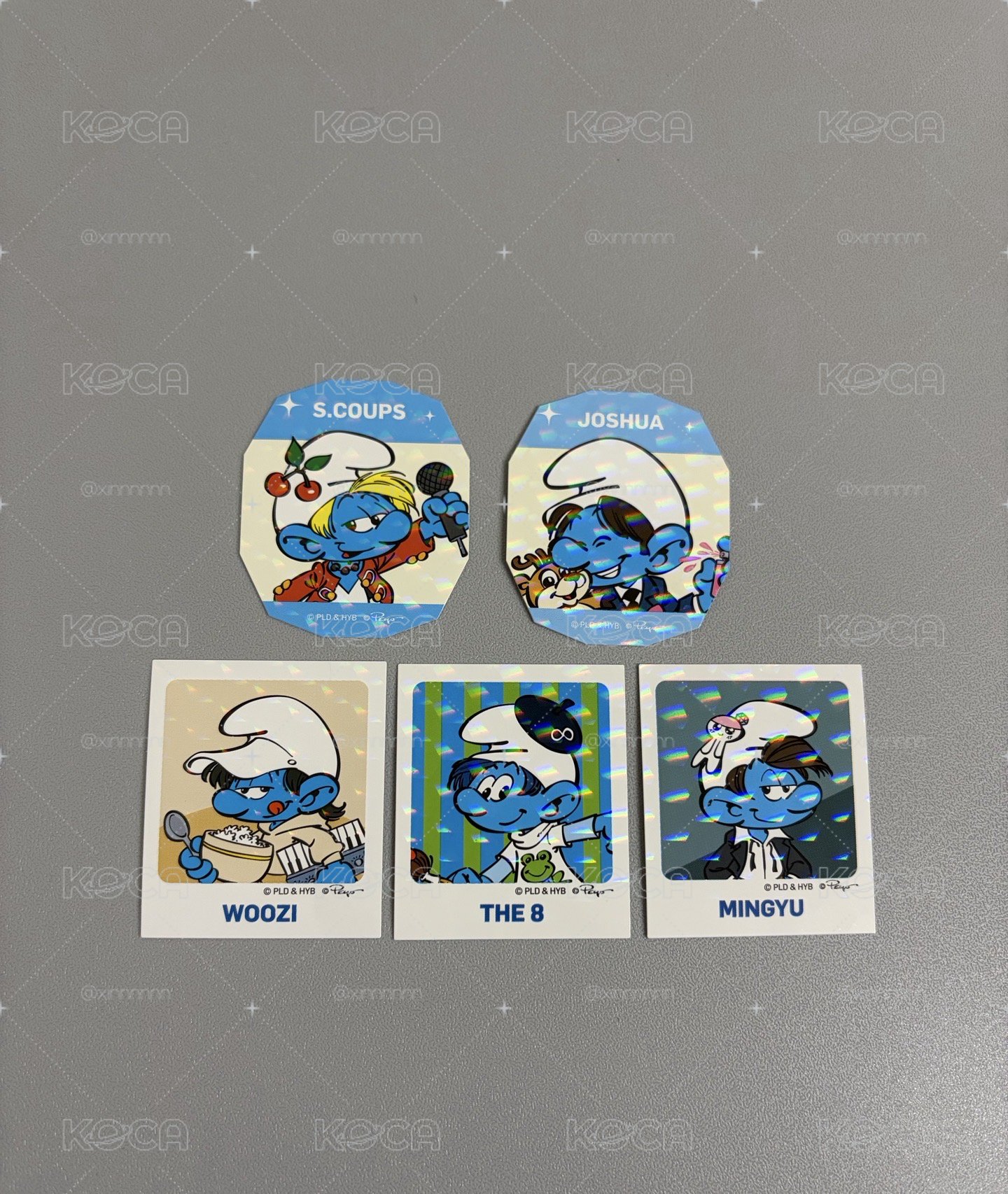 藍色小精靈貼紙