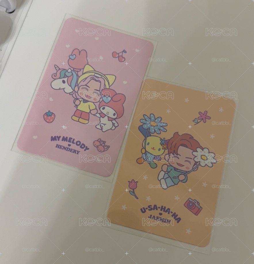 三麗鷗隨機卡 Hendery、Jaemin