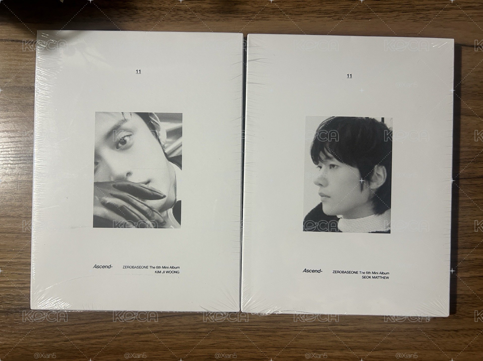 ZB1 地雄/馬修 11ver 全新未拆