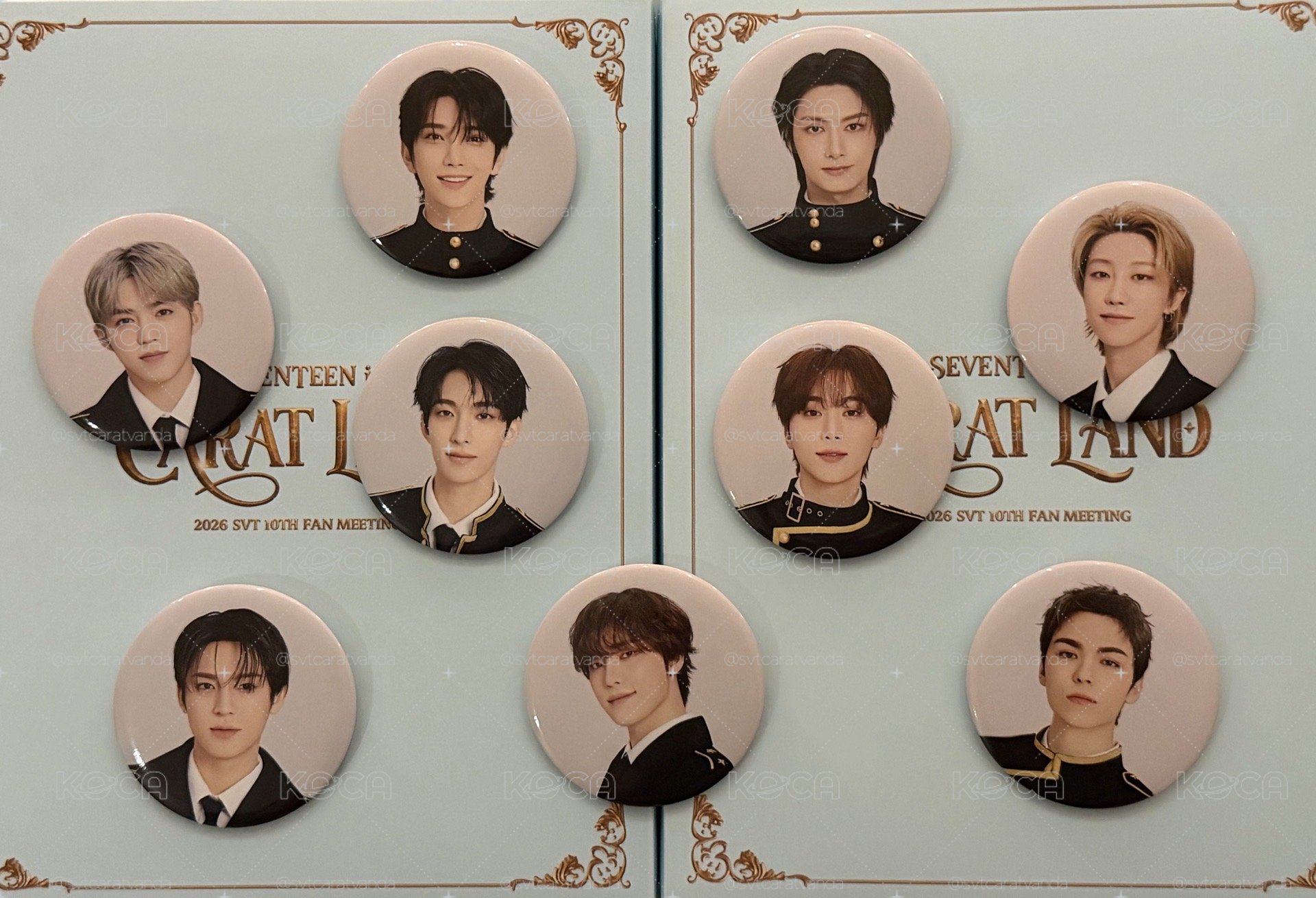 Seventeen 2026韓國克拉島徽章現貨