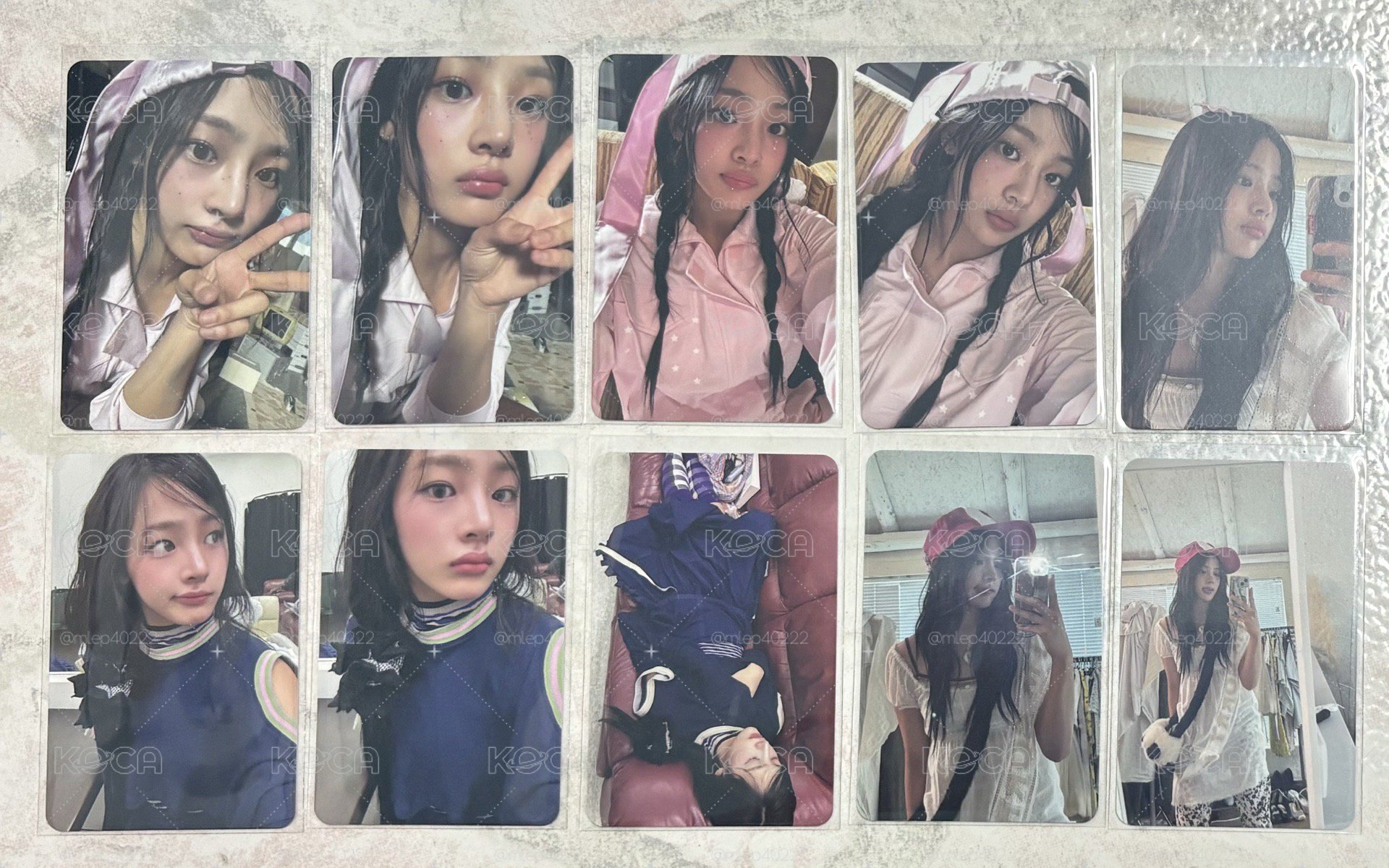 NewJeans 2025年曆小卡