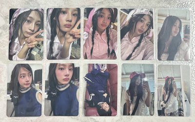 NewJeans 2025年曆小卡
