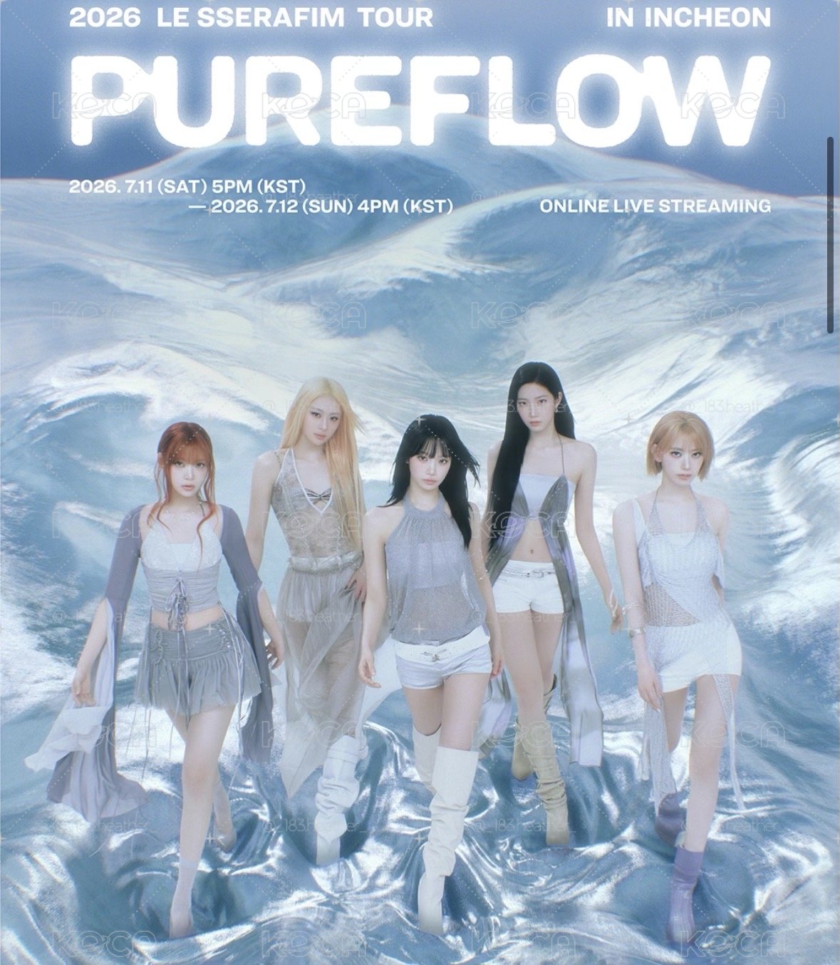 🌟代刷🌟TOUR ‘PUREFLOW’仁川線上直播