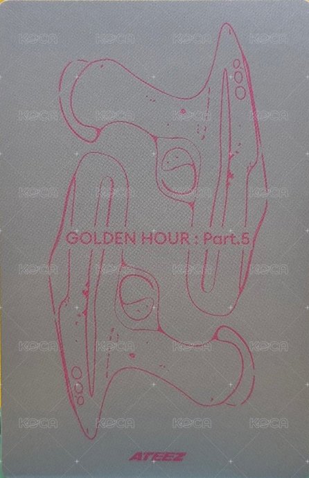 GH5 Digipack Unit 專輯卡  背面