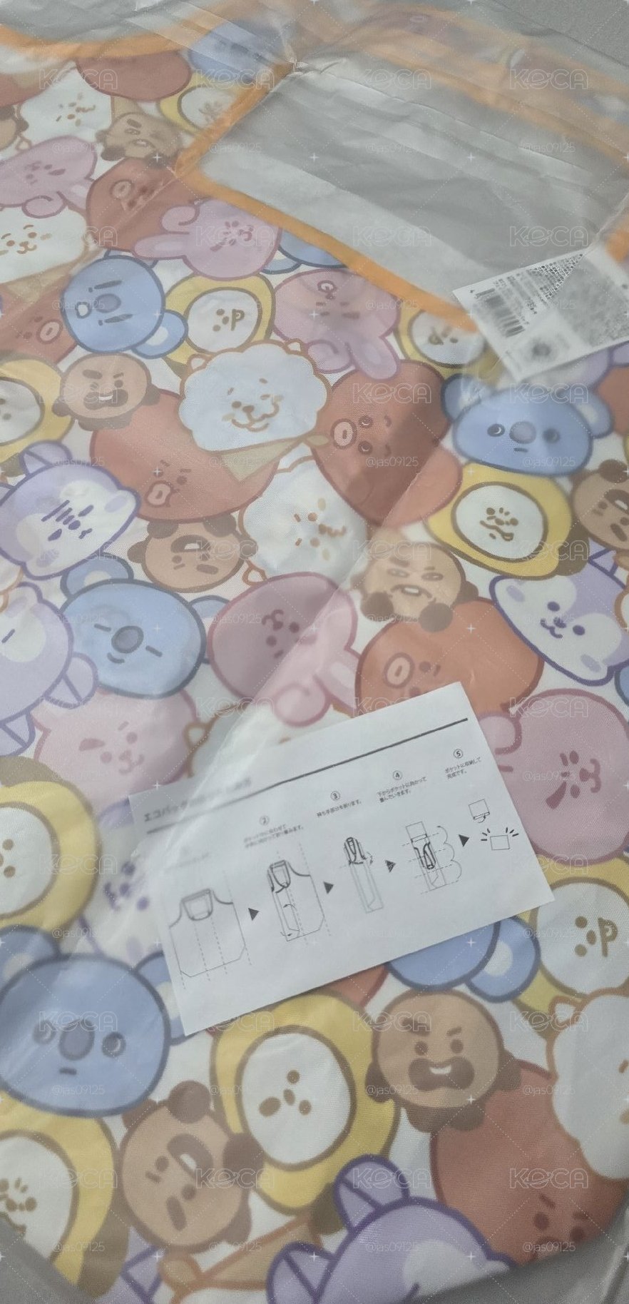 BT21 表情系列 購物袋