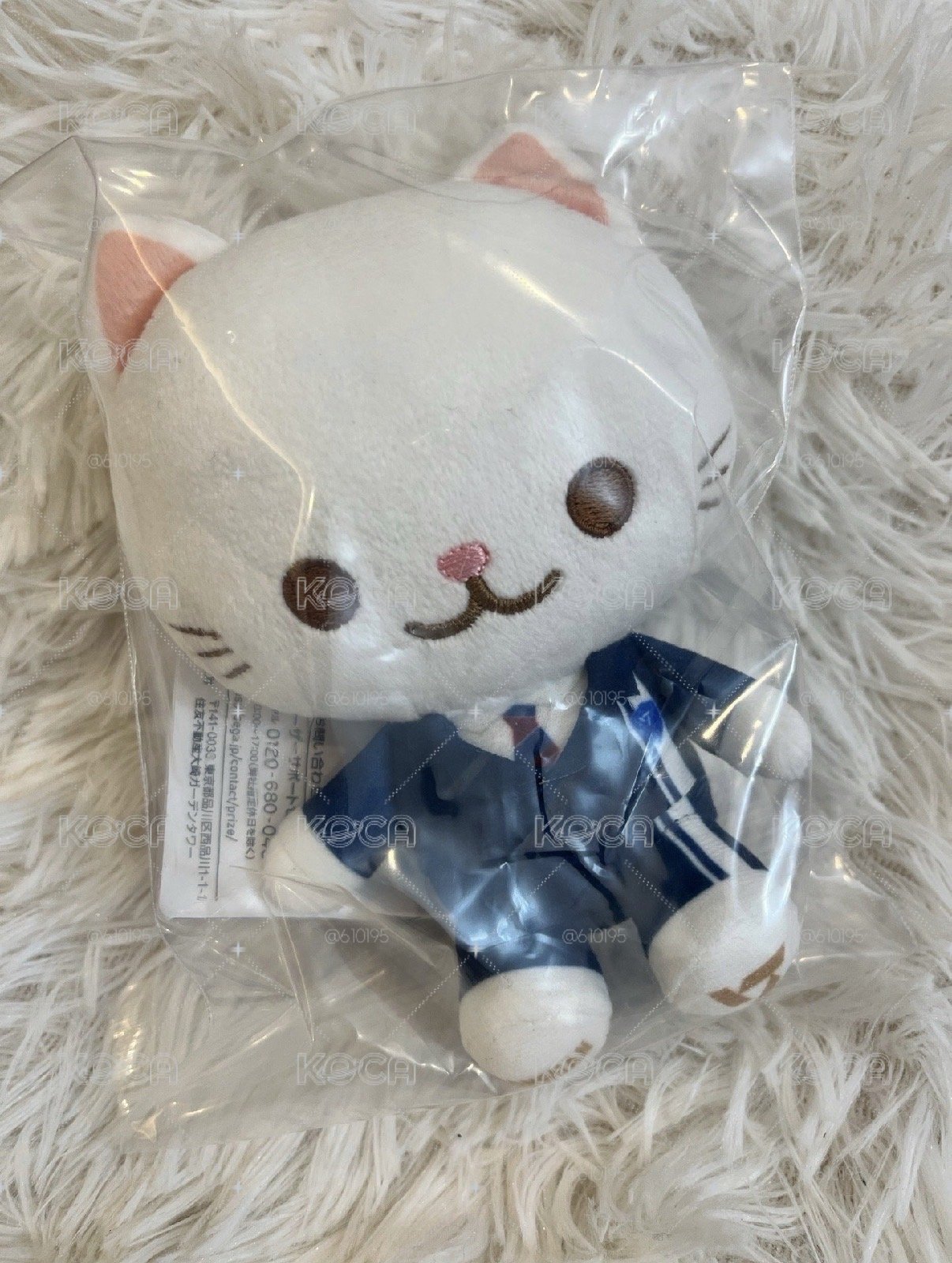sega聯名周邊組 淨漢 吊飾 徽章 貓娃