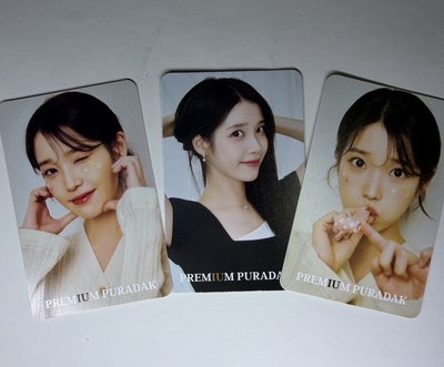 IU 李知恩 韓國炸雞 PURADAK 限量小卡