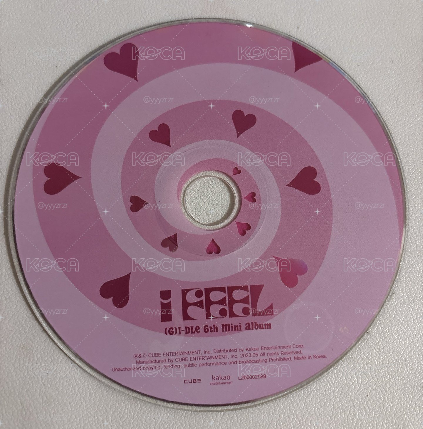 I feel刷明信片