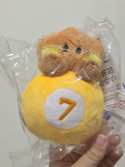 BT21 Lucky7 Shooky娃娃