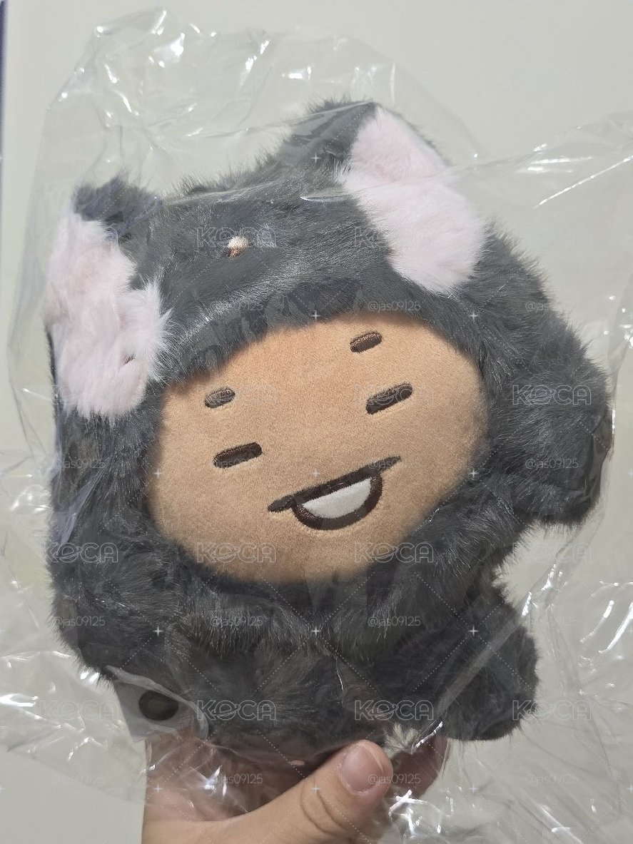 BT21 黑貓坐娃 Shooky
