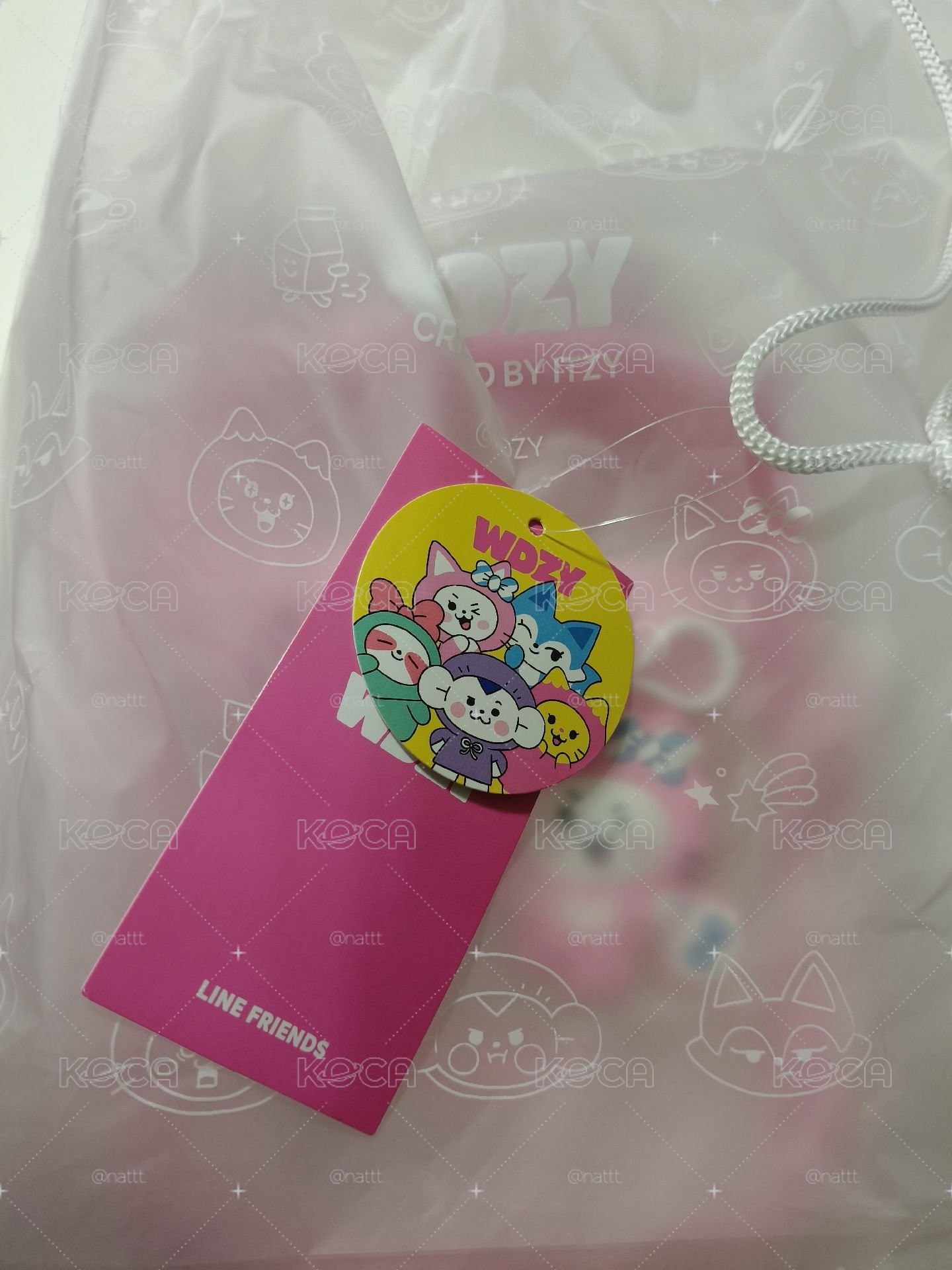 有娜WDZY透明痛包