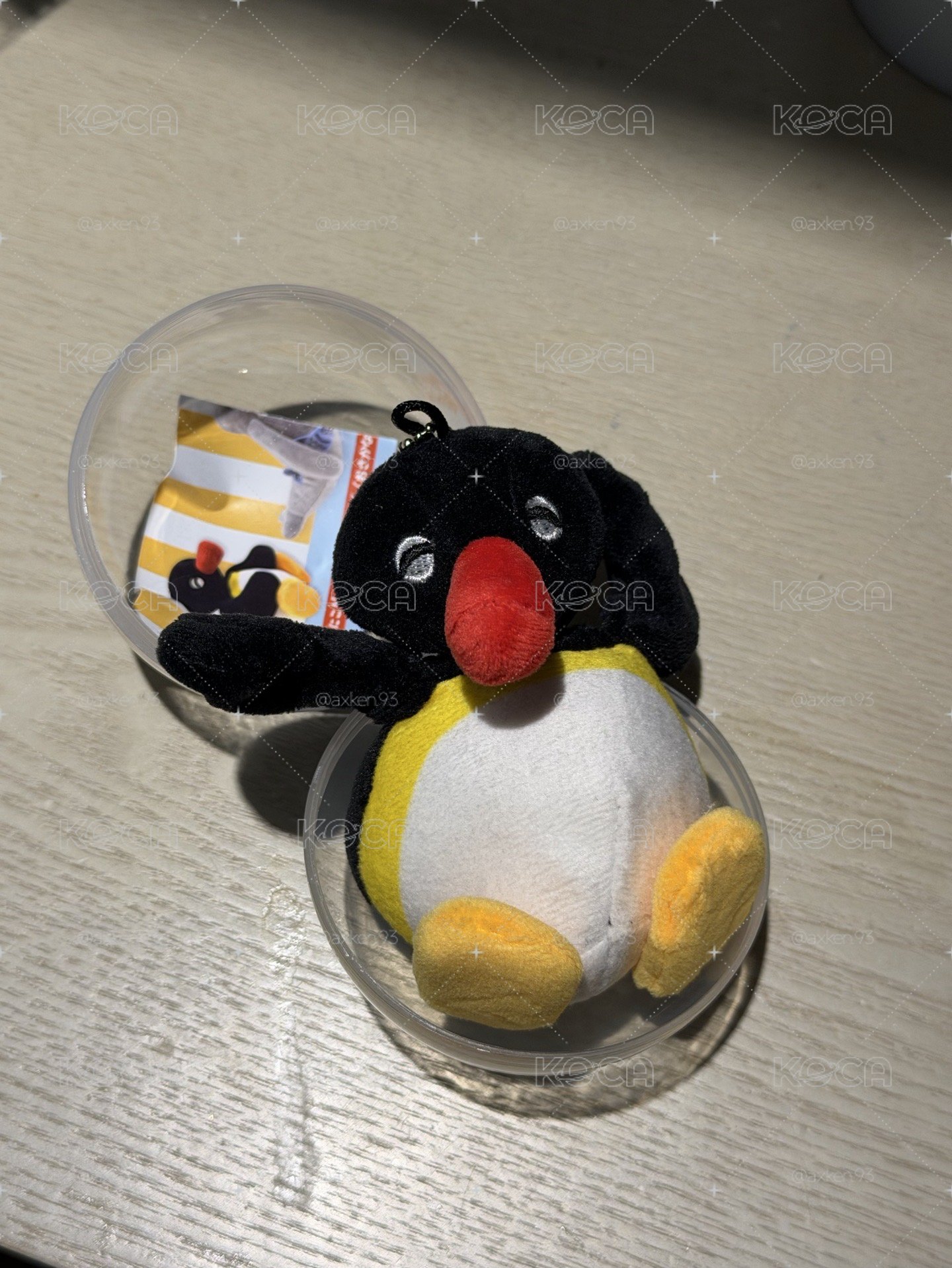 pingu 吊飾扭蛋
