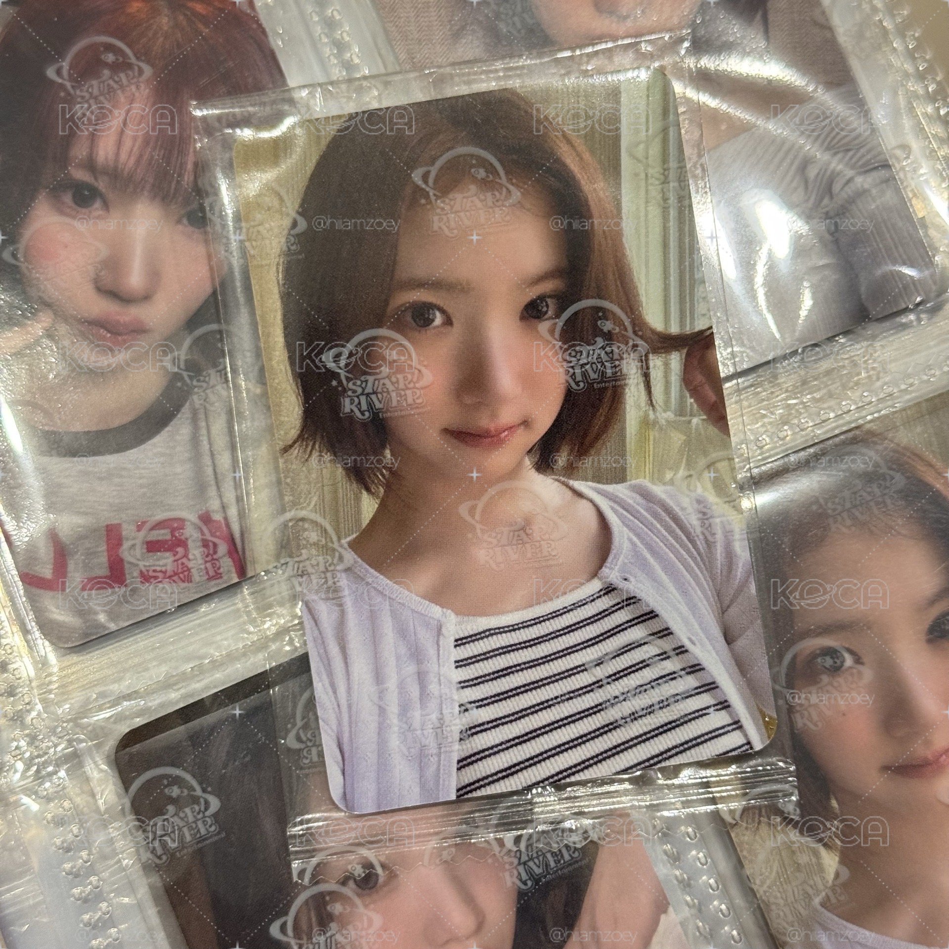 現貨☆Focus am幸運卡 Jiwoo 原袋未拆