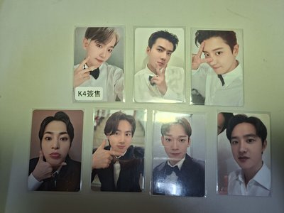 EXO 七輯cream soda K4簽售卡