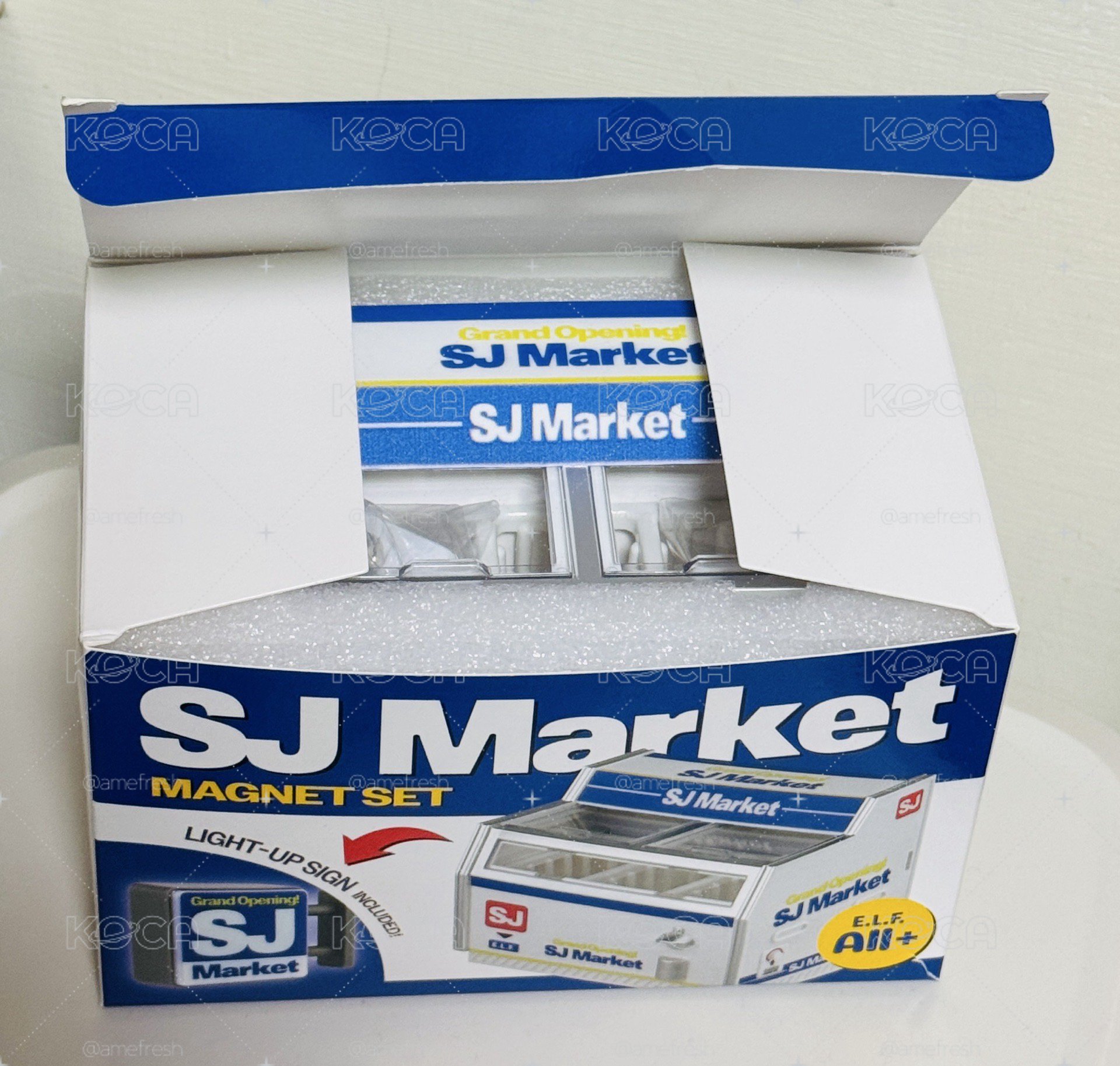 SJ Market  20週年超市 台北快閃店冰箱（無燈箱）