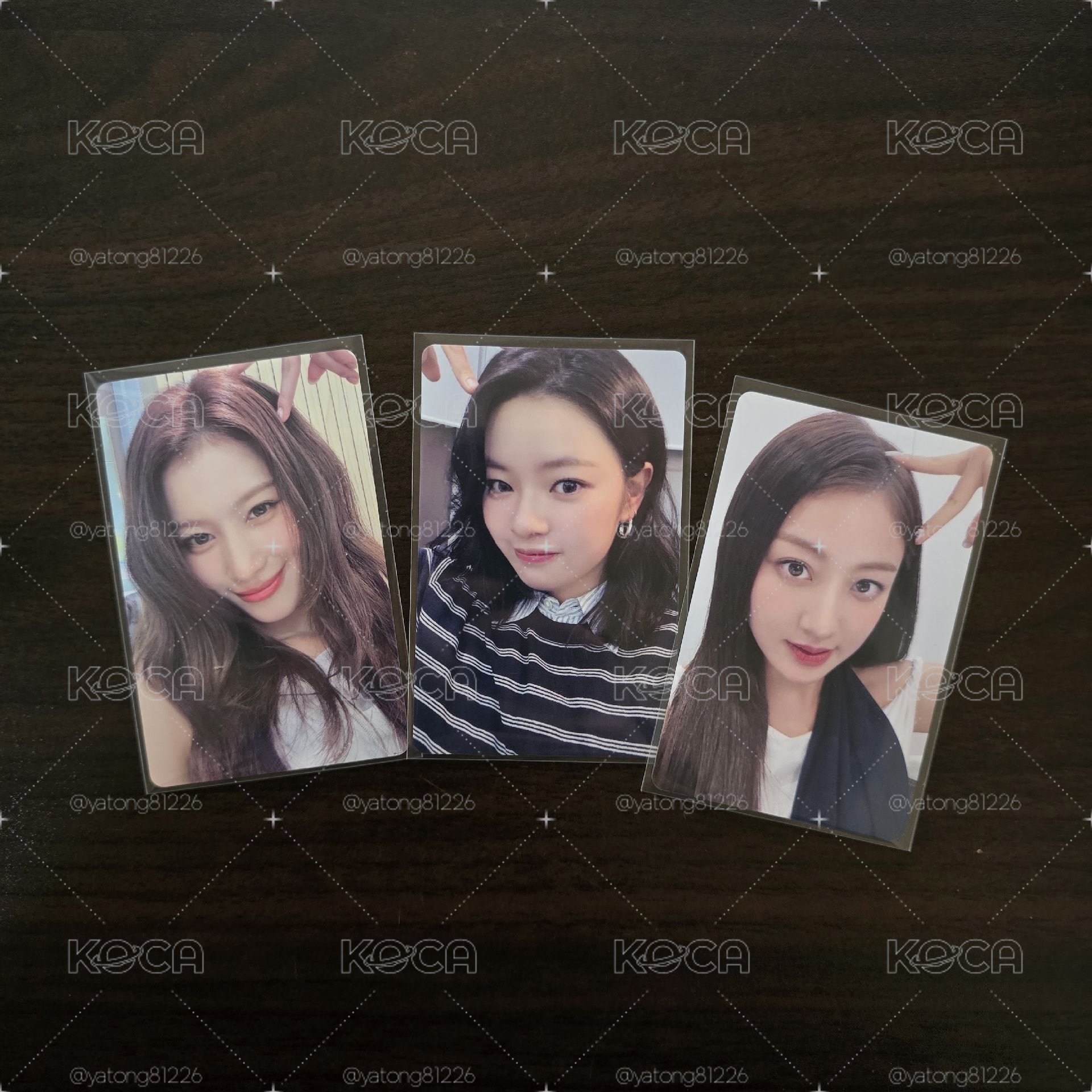 TWICE THIS IS FOR yzy 合影卡 紗效定合售