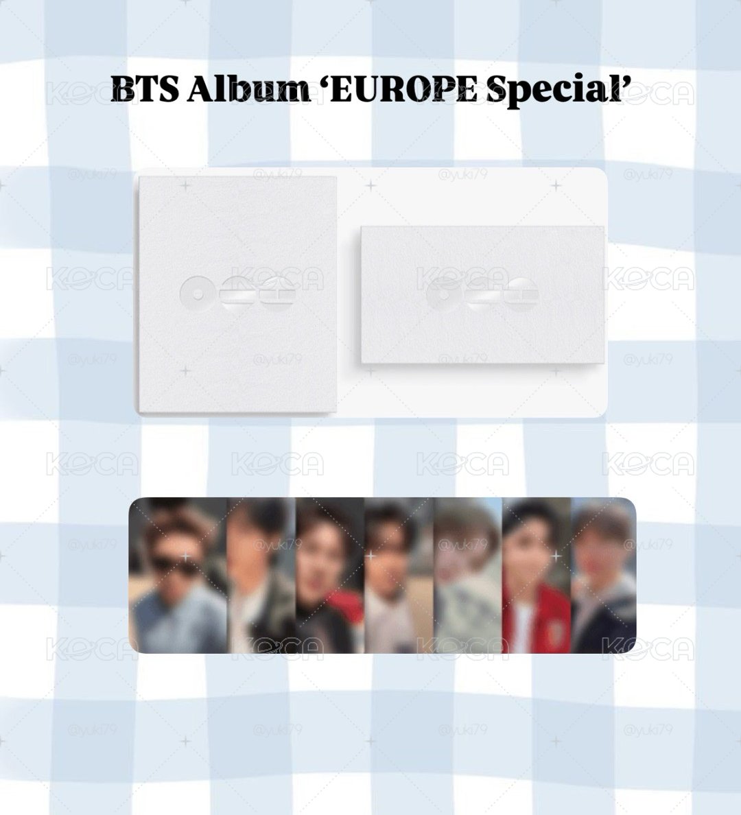 BTS 專輯+歐洲場限特典