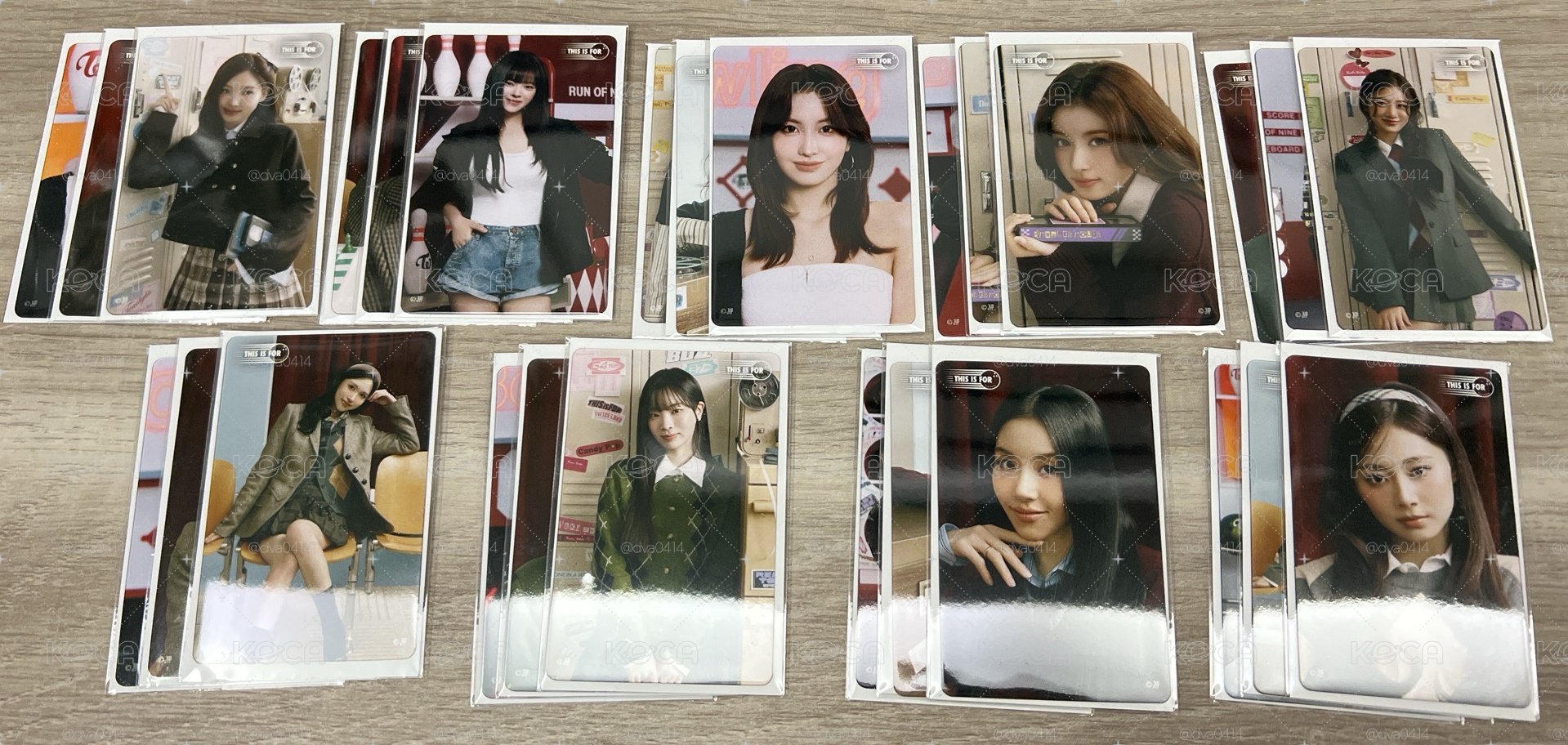 TWICE THIS IS FOR  新國立一番賞透卡
