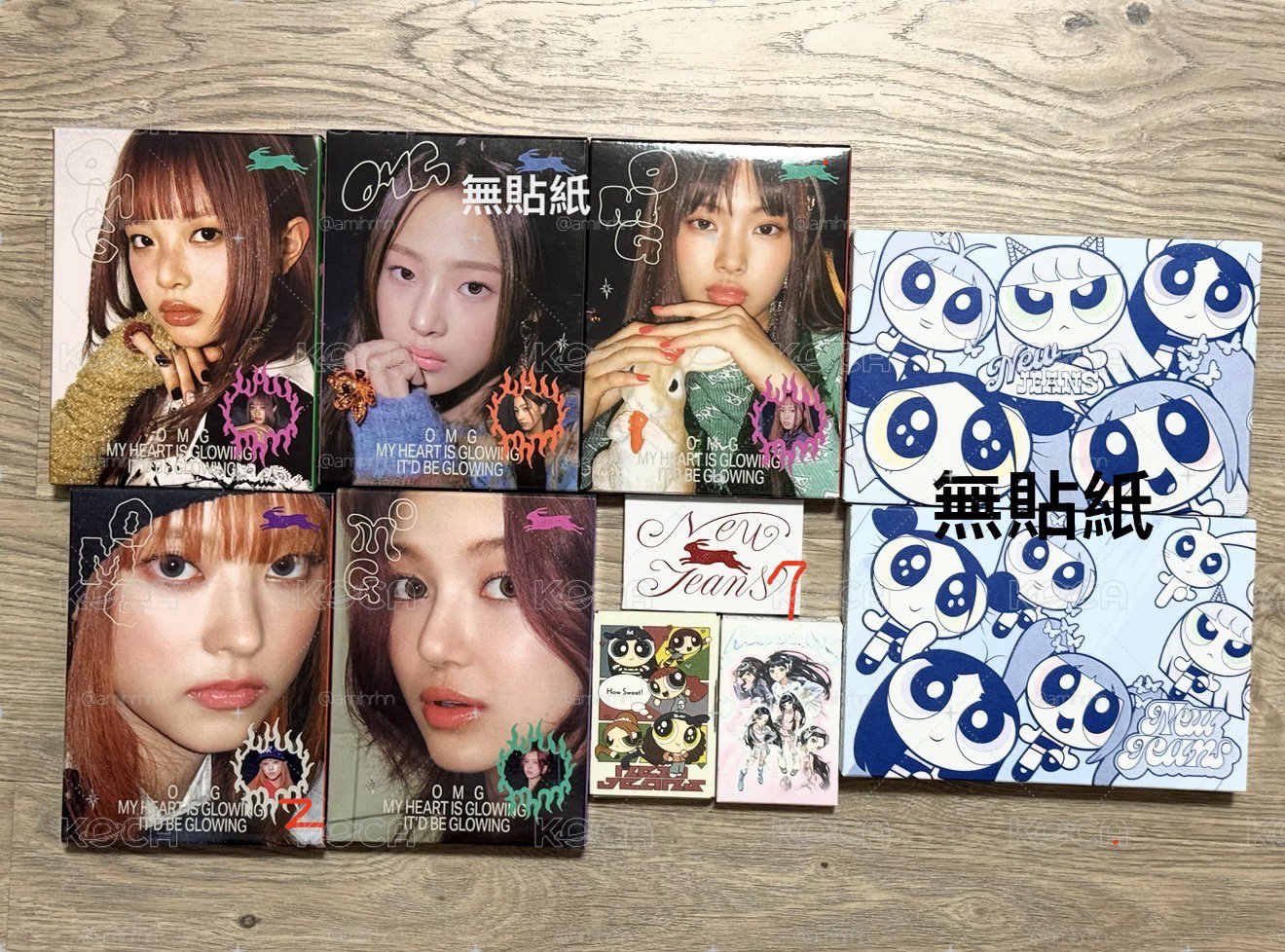omg單封、get up 小女警 空專