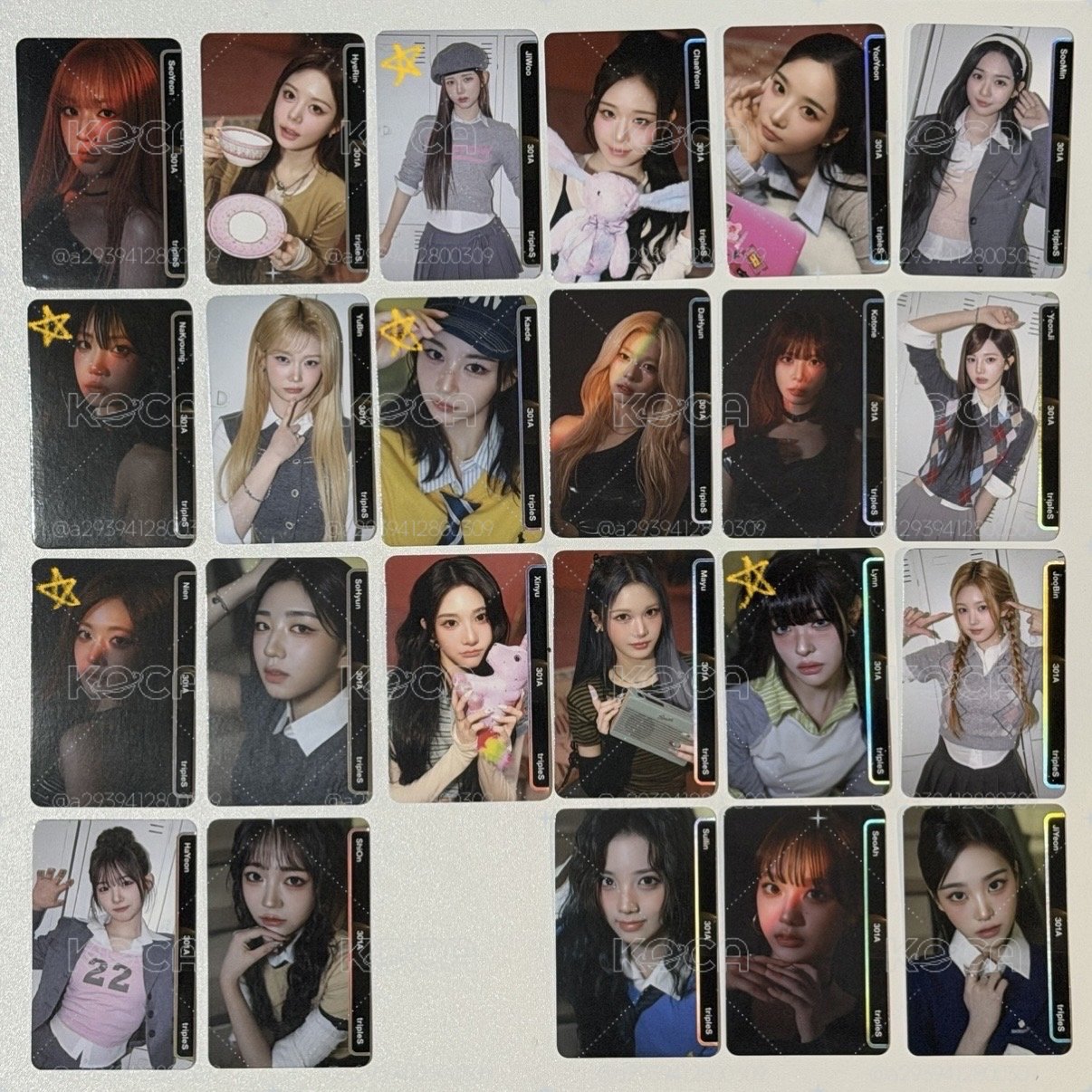 tripleS msnz OMA BB301 實體卡(僅實體）
