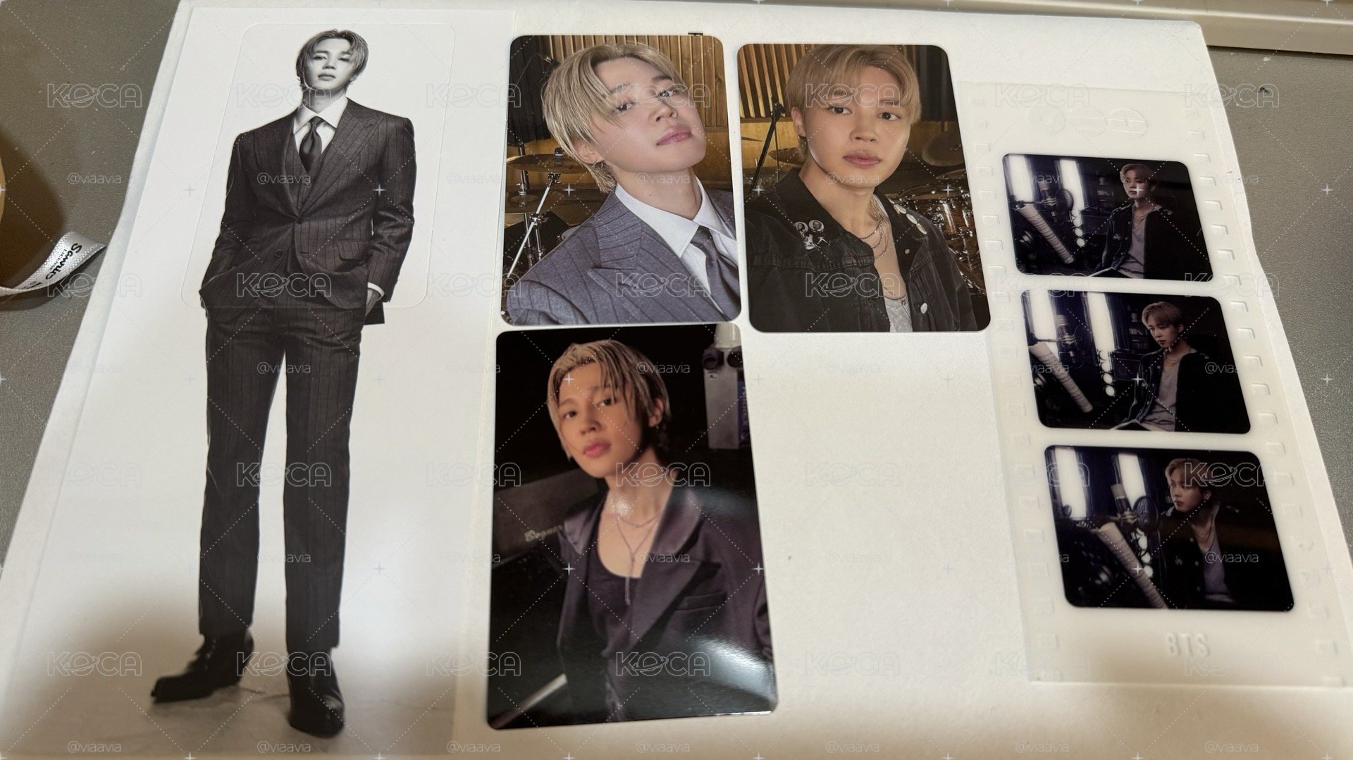 BTS Jimin專輯小卡一套 不拆售