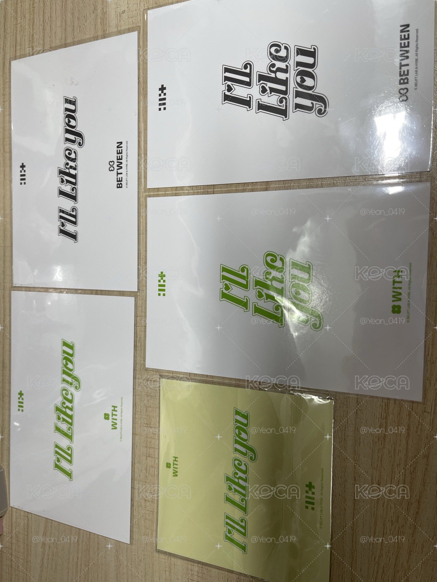 illit 明信片