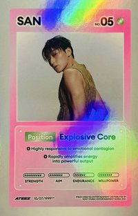 GH5 PB 專輯卡 A ver. Character Card
