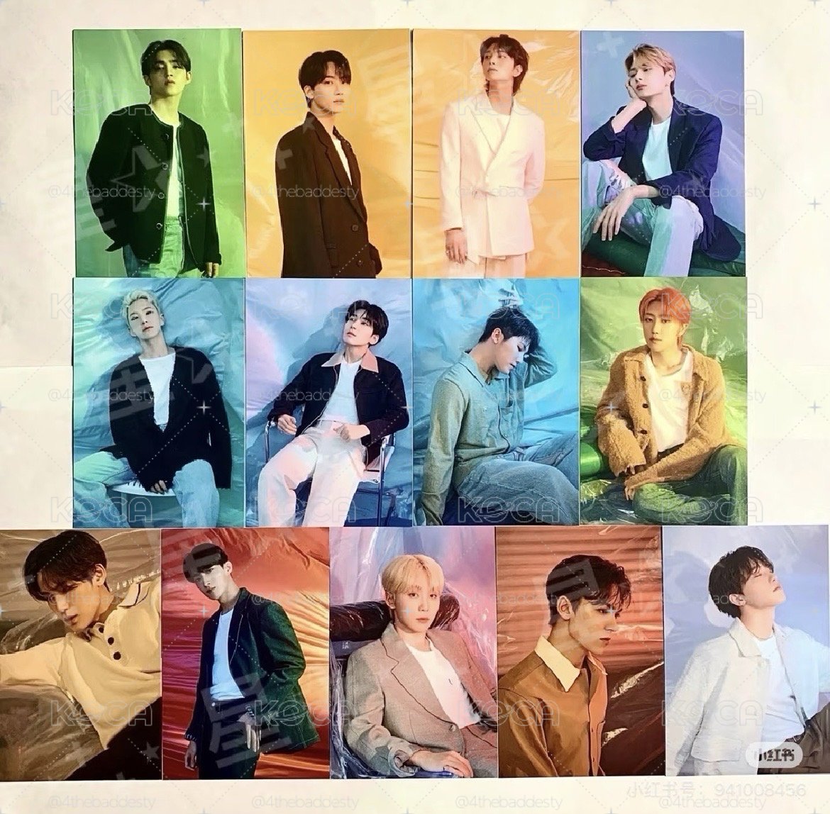 Seventeen 23’HYBE INSIGHT The Daydream 明信片組 整組