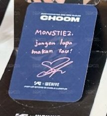 춤 (CHOOM) 吉隆坡快閃 滿額卡  背面