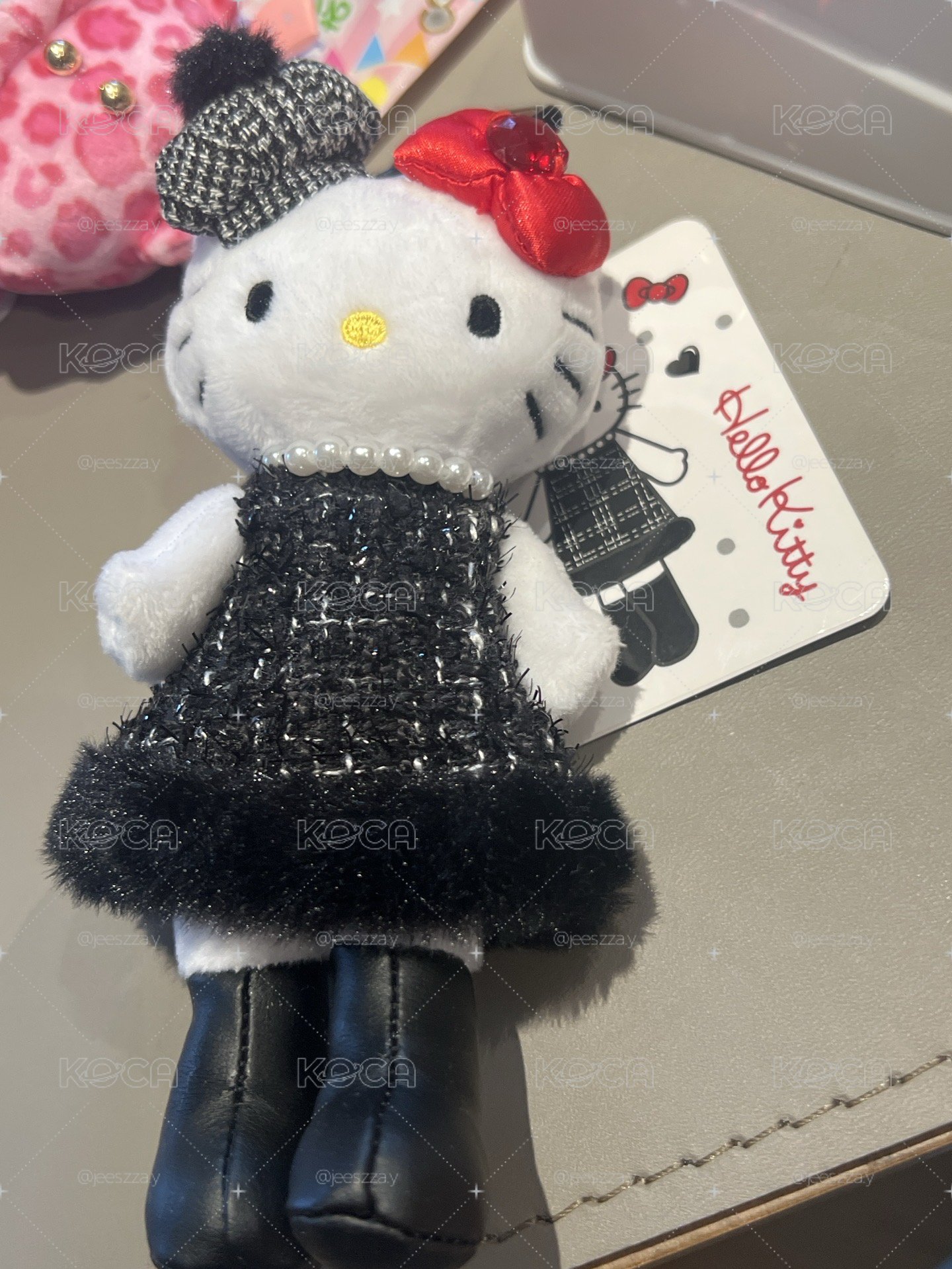 貝雷帽 長腿Kitty