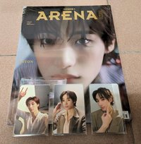 arena雜誌+3張小卡