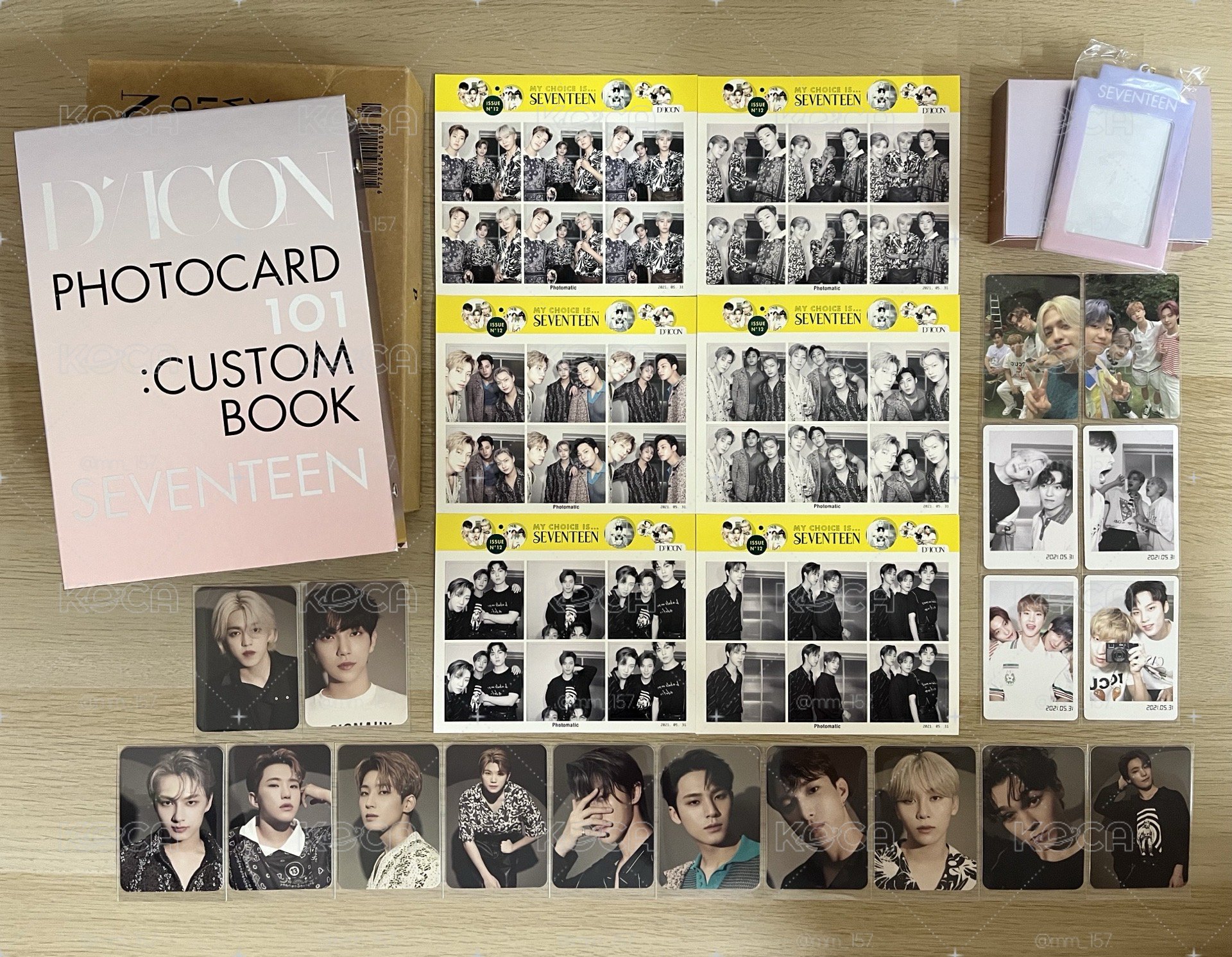 🎀《Photocard 101 & My Choice Is》卡冊+多人合照