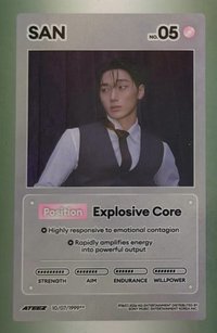 GH5 PB 專輯卡 DIARY ver. Character Card