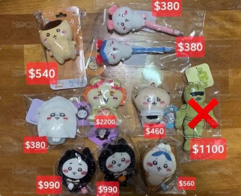 （買3送贈品🎁E賞別針or聯名綾鷹零錢袋隨機1個）現貨出清私訊*日貨 吉伊卡哇 來來獅薩 萬聖節小八 萬聖節吉伊 