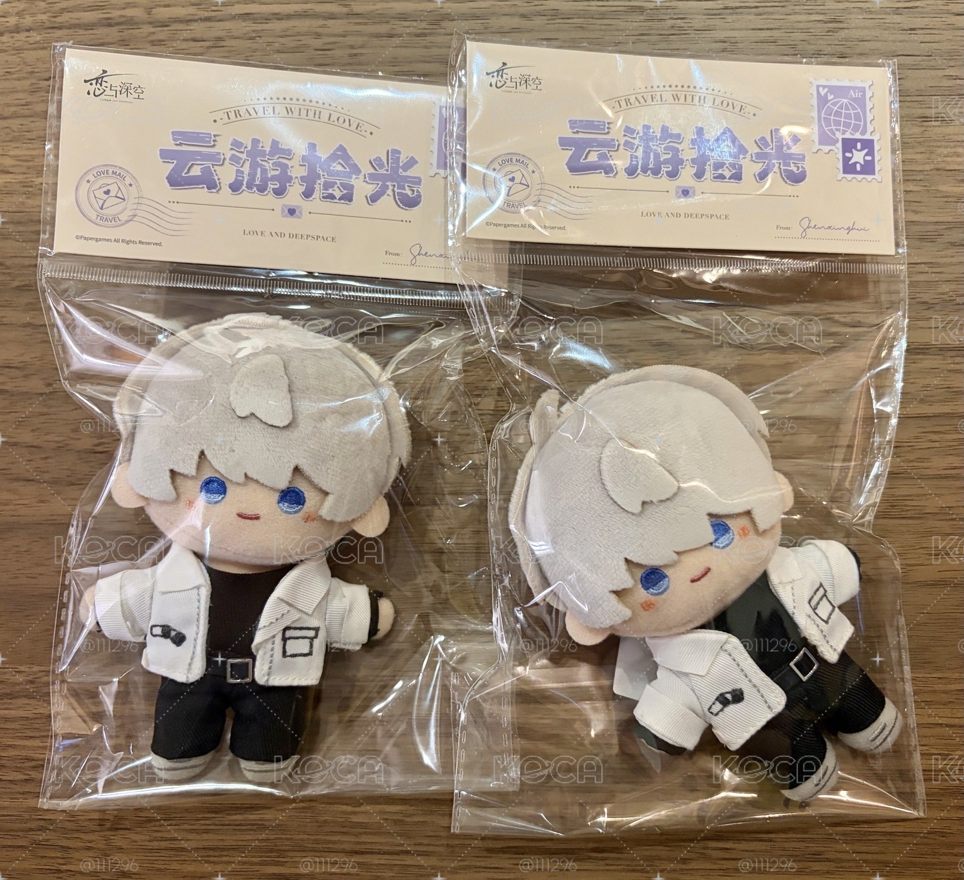 戀與深空 沈星回 雲遊娃娃 全新 現貨