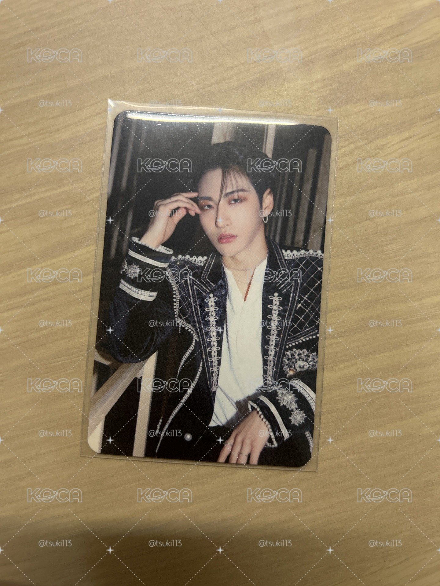 ATEEZ 朴星化 香水卡