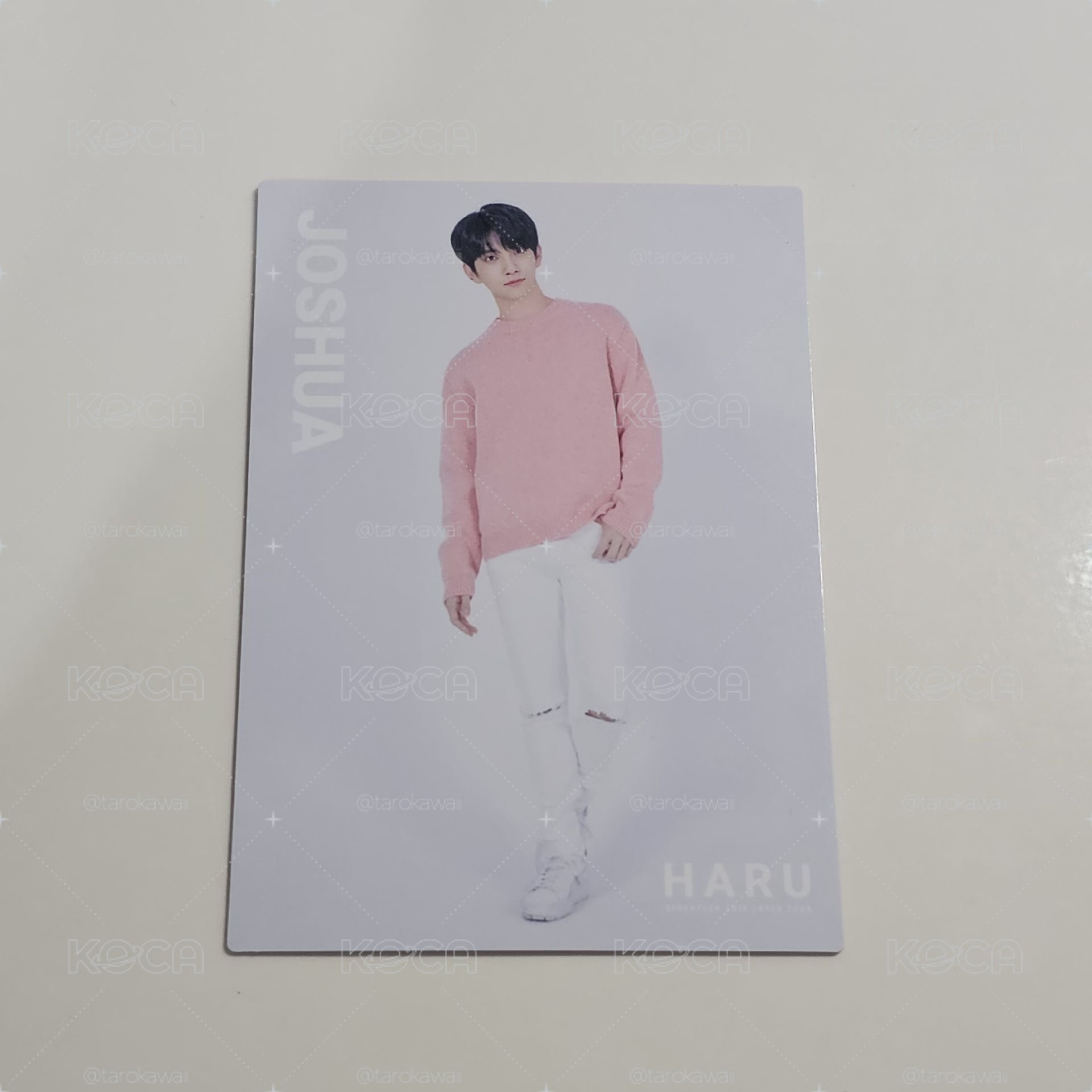 SEVENTEEN HARU JOSHUA隨機卡 